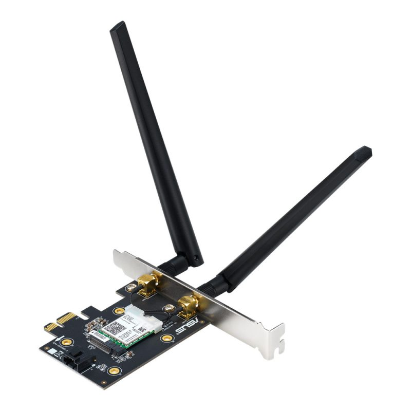 Asus PCE-AX3000 160MHz Bluetooth 5.0 OFDMA and MU-MIMO Dual Band PCI-E WiFi 6