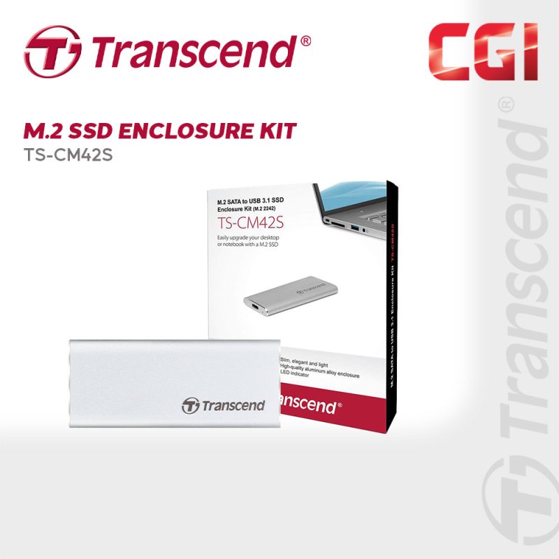 a8d8325a07afb74b12b8a9e9d2f8e14b.jpeg Transcend USB 3.0 Type-C M.2 2242 SATA SSD - TS-CM42S