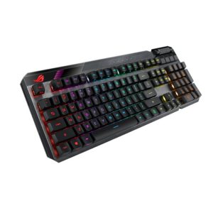 Asus ROG Claymore II Gaming Mechanical Keyboard with detachable Numpad - Blue Switches (90MP01W2-BKUA00)