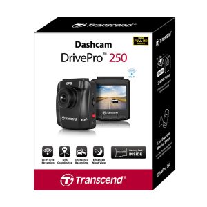 Transcend DrivePro 250 Dashcams with 32GB microSD,- TS-DP250A-32G
