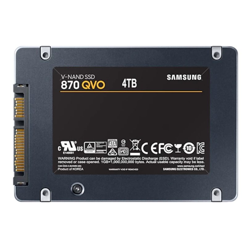 Samsung 870  4TB QVO SATA 2.5" SSD - MZ-77Q4T0BW