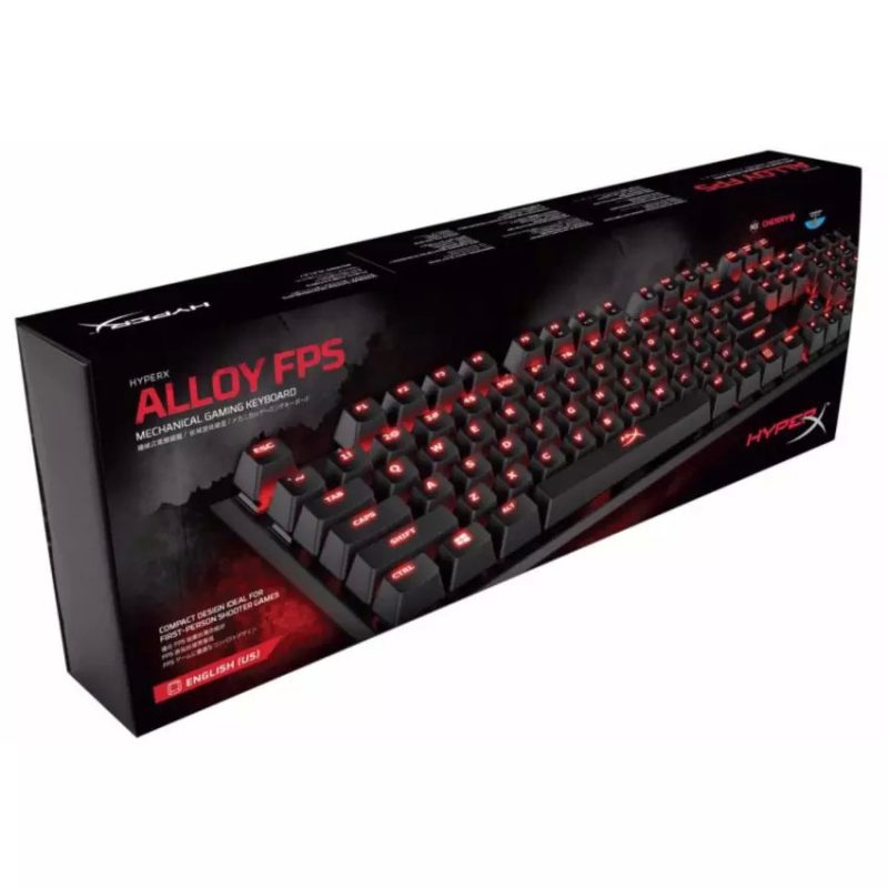 HyperX Alloy FPS Mechanical Gaming Keyboard - Cherry Blue Switch (HX-KB1BL1-NA/A3)