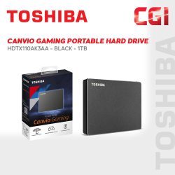 Toshiba Canvio Gaming USB 3.0 Portable Hard Drive - Sliver (1TB) HDTX110AK3AA