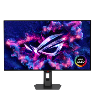 Asus32" ROG Strix WOLED XG32UCWMG Dual Mode G-Sync Adaptive Sync (4K@240Hz, FHD@480Hz) Gaming Monitor