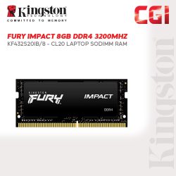 Kingston FURY Impact 8GB 3200MHz DDR4 CL20 260-Pin SODIMM (KF432S20IB/8)