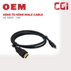 HDMI to HDMI Male Cable HD 1080P - 1.5M