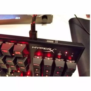 HyperX Alloy FPS Mechanical Gaming Keyboard - Cherry Red Switch (HX-KB1RD1-NA/A3)