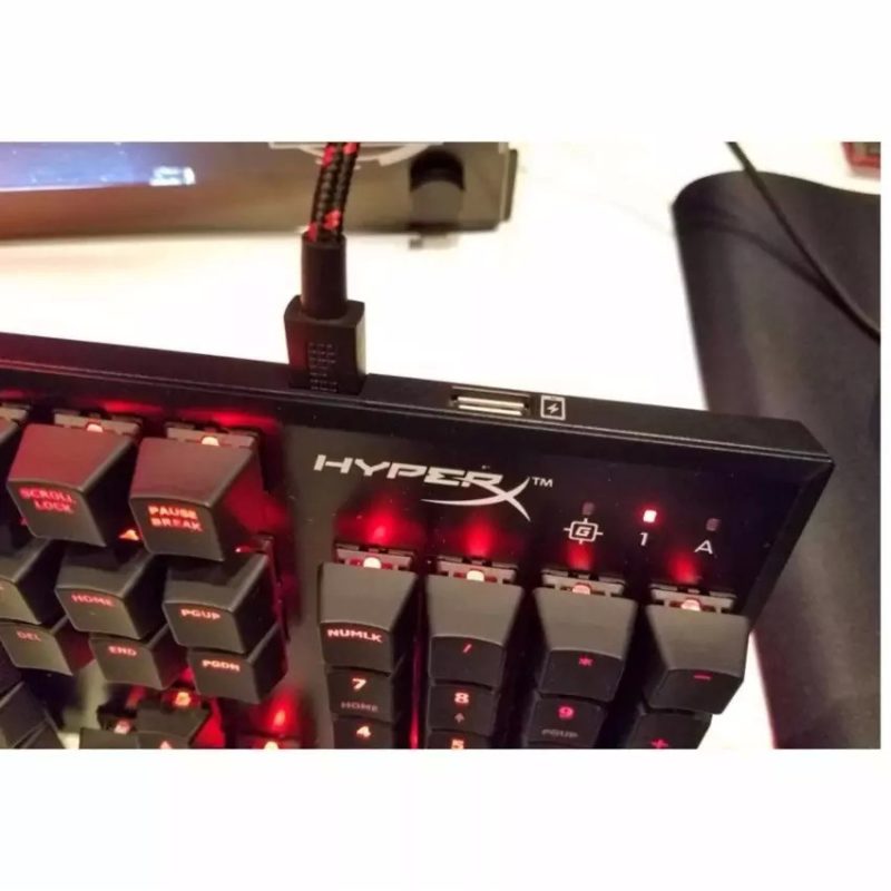 HyperX Alloy FPS Mechanical Gaming Keyboard - Cherry Red Switch (HX-KB1RD1-NA/A3)
