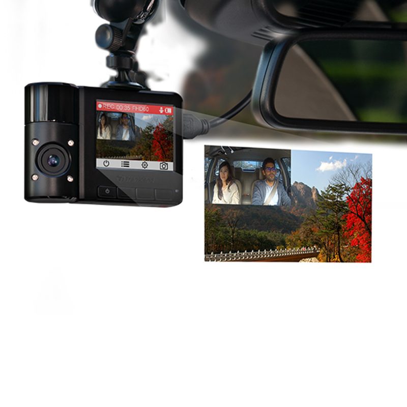 Transcend DrivePro 550 FHD Dual Lens Dashcams - TS-DP550B-64G