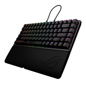 Aaus ROG Falcata M703 Tri-Mode 75% Split Design  ROG HFX V2 Magnetic Switch SpeedNova 8K Wireless Gaming Keyboard