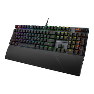 Asus XA14 ROG Strix Scope II X Mechanical Hot Swappable PBT / UV-Coated ABS Doubleshot Wired Gaming Keyboard