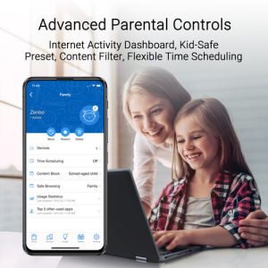 Asus ZenWiFi BT8 Tri-Band WiFi 7 6 GHz 14 Gbps 5900 sq.ft Parental Control Smart Aimesh Extendable Router (2PK in White)