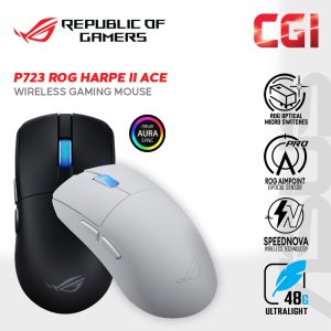 Asus P723 ROG Harpe II Ace 42000 DPi Aimpoint Pro 8000Hz SpeedNova 8K Ultralight Gaming Mouse