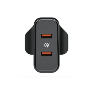 f0a25d0527967c78d213aac1d6d7a595.jpeg Verbatim 66346 Dual Port 36W QC3.0 Charger - Black