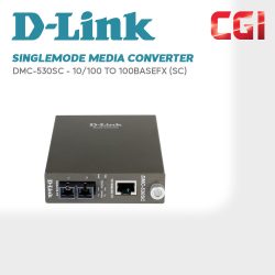 D-Link DMC-530SC 10/100Base-TX to 100Base-FX Media Converter (Singlemode 1310nm)