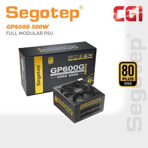 Segotep 80 Plus Gold GP600G 500W Full Module PSU