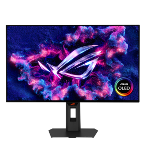 Asus 27" ROG Strix XG27AQDMGR QHD TrueBlack Glossy OLED G-Sync Freesync 240Hz 0.03ms Ergonomic Gaming Monitor