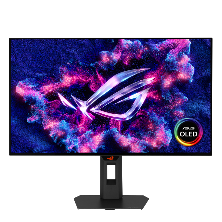 Asus 27" ROG Strix XG27AQDMGR QHD TrueBlack Glossy OLED G-Sync Freesync 240Hz 0.03ms Ergonomic Gaming Monitor