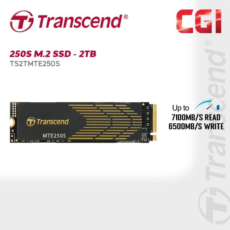 fce886edf344c2e3436ad257268f4a74.jpeg Transcend 2TB 250S NVMe PCle 3D NAND M.2 2280 SSD - TS2TMTE250S