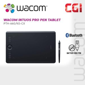Wacom Intuos Pro PTH-660/K0-CX 8K Pen Tablet with Bluetooth (Medium)