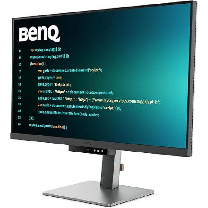 2dc607ef9020a55b779b1de724e2d02d.png BenQ 31.5" RD320U IPS 4K HDR10 60Hz 5ms Built-In Speaker USB-C Ergonomic Programming Monitor with MoonHalo Backlight
