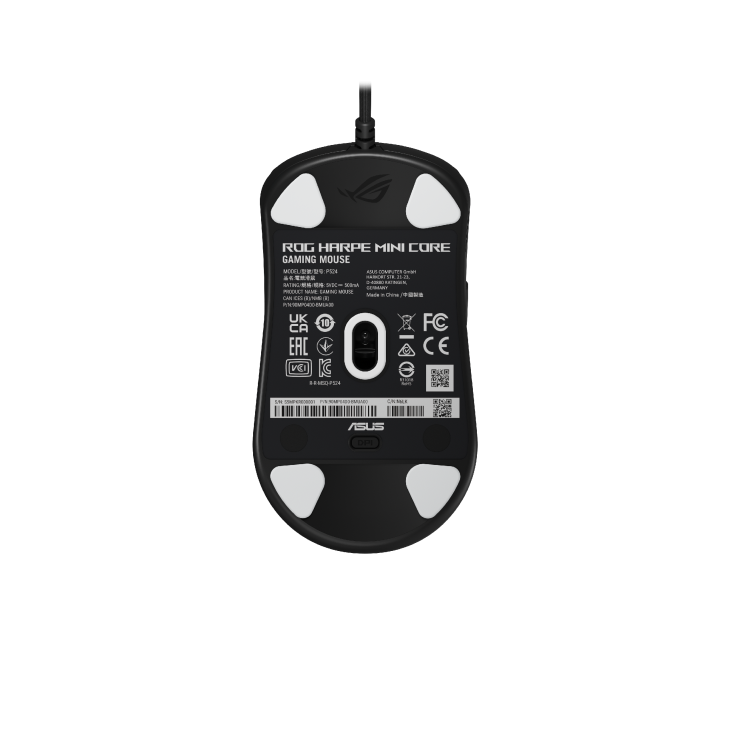 53c12068c298ab0f7038f0e6bab01e99.png Asus P524 ROG Harpe Mini Core 1000Hz 12000dpi Wired Gaming Mouse - Black
