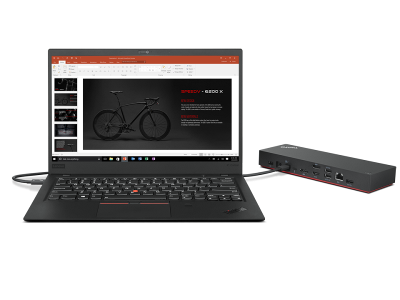 Lenovo ThinkPad Universal Thunderbolt 4 Dock up to 100W Power Delivery - 40B00135UK
