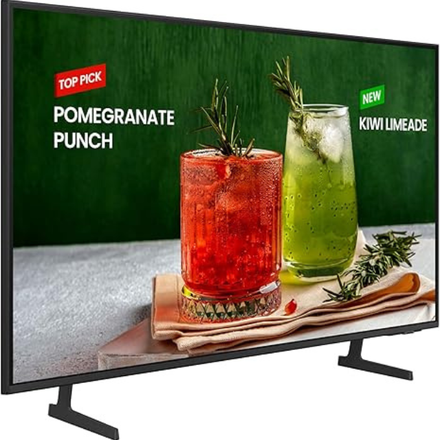 Samsung 43” LH43BEDHVGKXXM VA 4K UHD HDR10 60Hz 8ms Slim Business TV BED-H