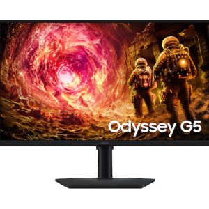 SAMSUNG 27" Odyssey LS27FG502EEXXS Fast IPS G5 G50F QHD HDR10 FreeSync 180Hz 1ms Ergonomic Gaming Monitor