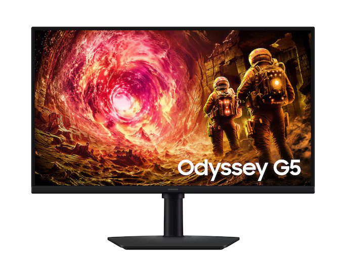 SAMSUNG 27" Odyssey LS27FG502EEXXS Fast IPS G5 G50F QHD HDR10 FreeSync 180Hz 1ms Ergonomic Gaming Monitor