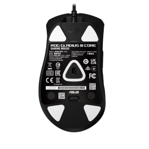 b9ab2e8e16fc4679aec175cd431b0a4a.png Asus P523 ROG Gladius III Core 1000Hz 12000dpi Wired Gaming Mouse - Black