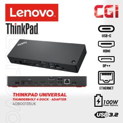 Lenovo ThinkPad Universal Thunderbolt 4 Dock up to 100W Power Delivery - 40B00135UK