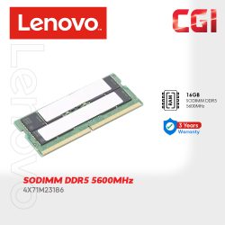 Lenovo ThinkPad 16GB DDR5 5600MHz SoDIMM Memory - 4X71M23186