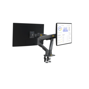 North Bayou G65 Dual Arm Desktop Flexi-Mount for 27"-34" Black