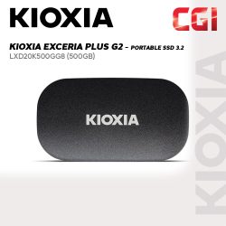 Kioxia Exceria Plus G2 500GB USB 3.2 Portable SSD - LXD20K500GG8