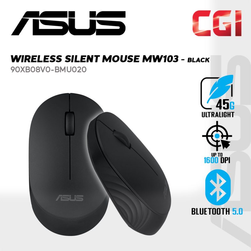 ASUS MW103 Wireless Bluetooth Silent Mouse