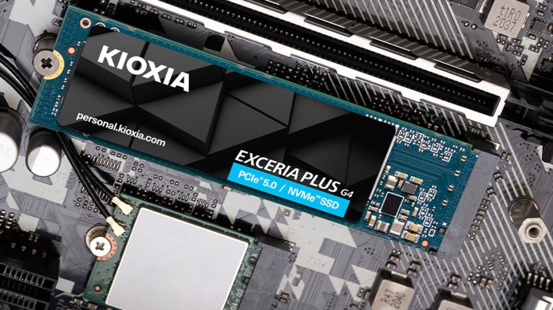 Kioxia Exceria Plus G4 2TB NVMe PCIe 5x4 SSD - LVD10Z002TG8