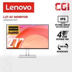 Lenovo 27" L27-4C FreeSync FHD 144Hz 1ms Monitor