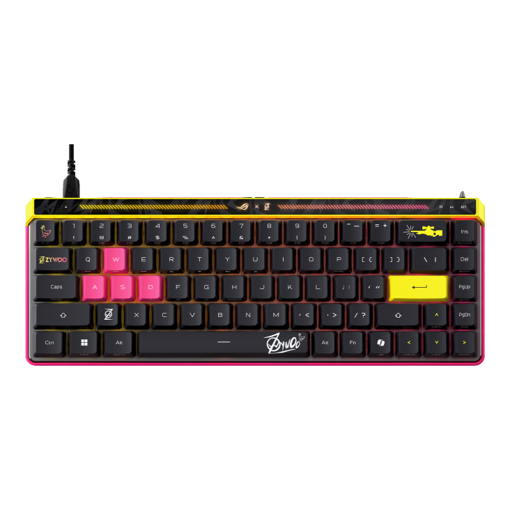 8073535360669280c196a06e6becb930.png Asus ROG M606 Falchion Ace HFX ZywOo Edition Magnetic Switch Gaming Keyboard