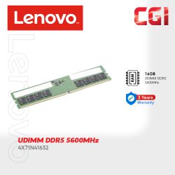 Lenovo 16GB DDR5 5600MHz UDIMM Memory - 4X71N41632