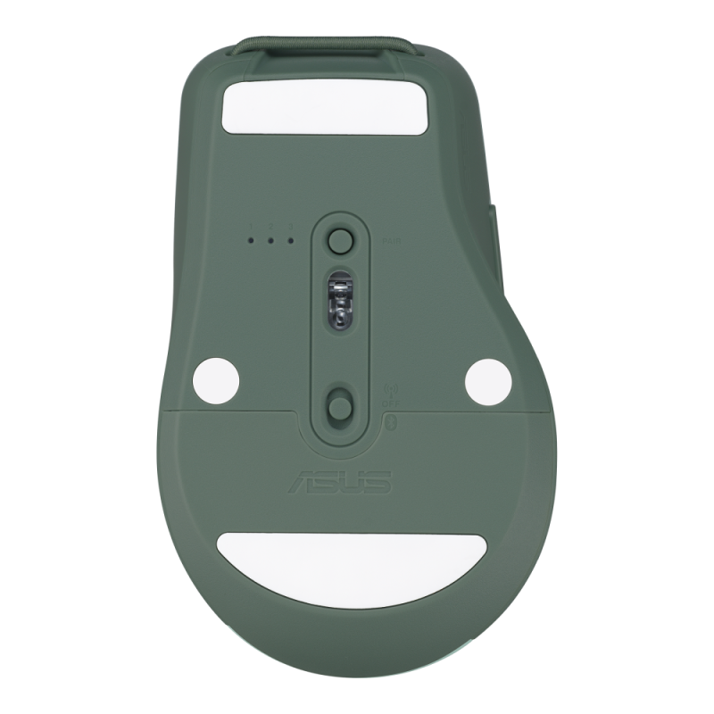 Asus SmartO MD200 Work On Glass Mouse Silent Plus 4200 DPI Wireless Bluetooth Portable Mouse