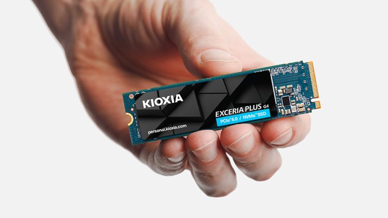 Kioxia Exceria Plus G4 1TB NVMe PCIe 5x4 SSD - LVD10Z001TG8