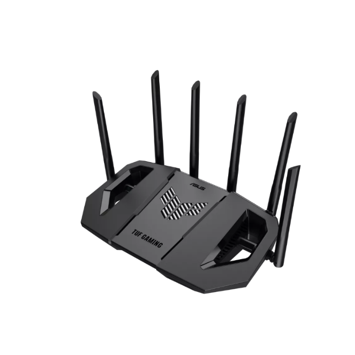 f5125bca7d05e35d31cc5e788a2b72ca.png ASUS TUF-BE9400 Tri Band WiFi 7 320MHz 6GHz 5764 Mbps Extendable Gaming Router
