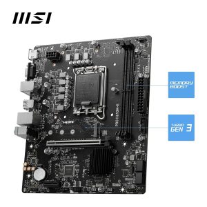 MSI Pro H610M-E DDR5 5600MHz Intel H610 LGA1700 mATX Motherboard