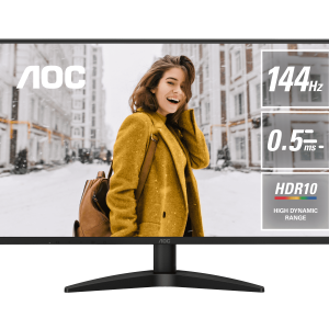 AOC 27" 27B36X IPS FHD HDR10 Adaptive Sync 144Hz 0.5ms 3-sided Frameless Monitor