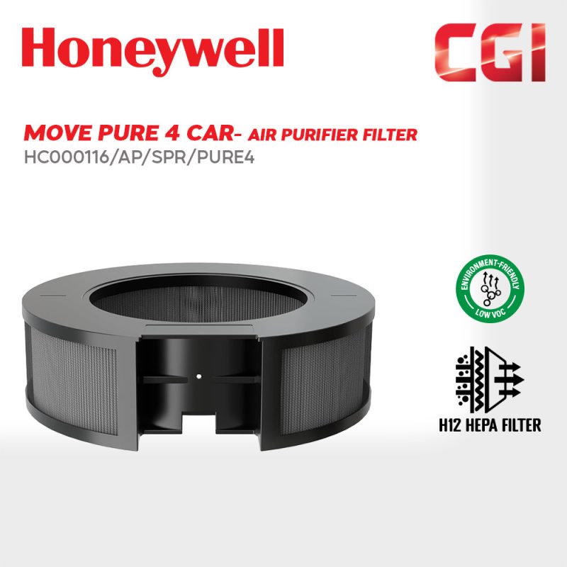 Honeywell Move Pure 4 Car Air Purifier Filter - HC000116/AP/SPR/PURE4