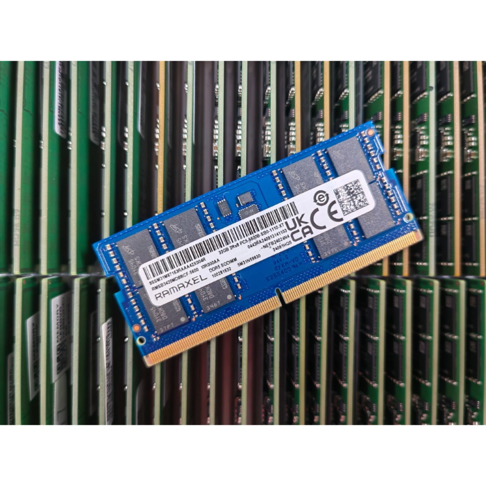 RAMAXEL 32GB DDR5 5600MHz 262Pin Laptop RAM 1.2V SODIMM RMSB3420MD88ICF-5600
