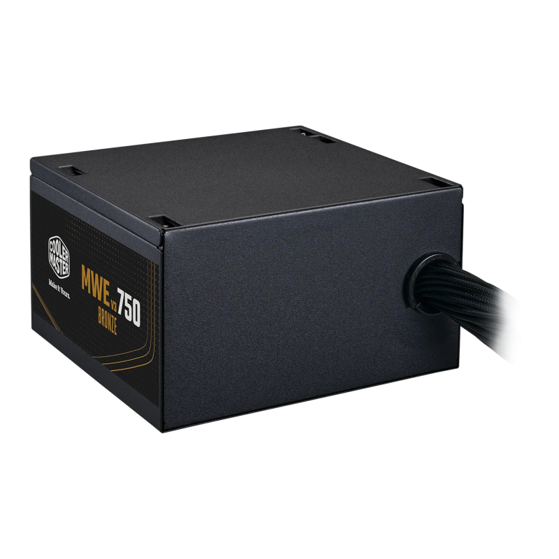 Cooler Master MWE Bronze 750W V3 ATX 3.1 Non-Modular PSU - MPE-7501-ACABW-3BUK