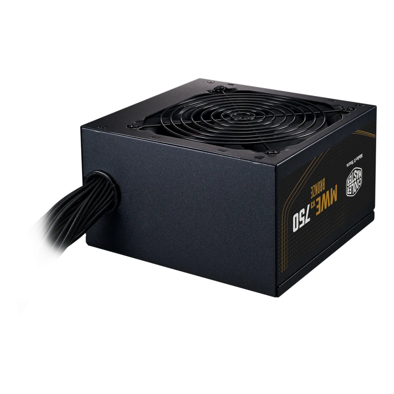 Cooler Master MWE Bronze 750W V3 ATX 3.1 Non-Modular PSU - MPE-7501-ACABW-3BUK