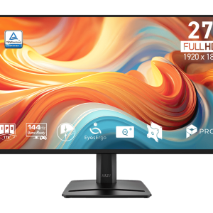 MSI 27“ Pro MP275 E14L IPS FHD Adaptive Sync 144Hz 1ms Build In Speaker Eyes Ergo Business Productivity Monitor
